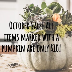 October $10 Sale! 🎃